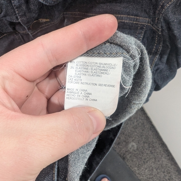 MEXX Denim Jean Jacket - Dark Wash - Small - Picture 6 of 8